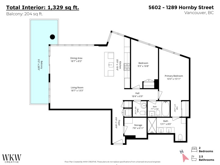 Photo 40 at 5602 - 1289 Hornby Street, Downtown VW, Vancouver West