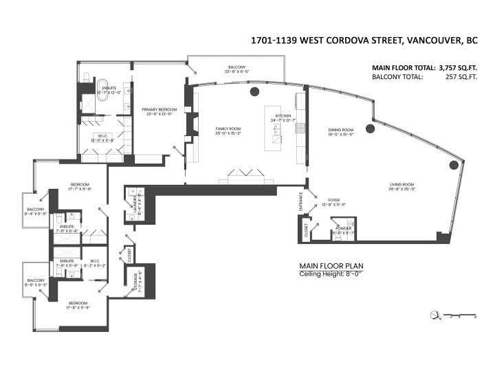 Photo 40 at 1701 - 1139 W Cordova Street, Coal Harbour, Vancouver West