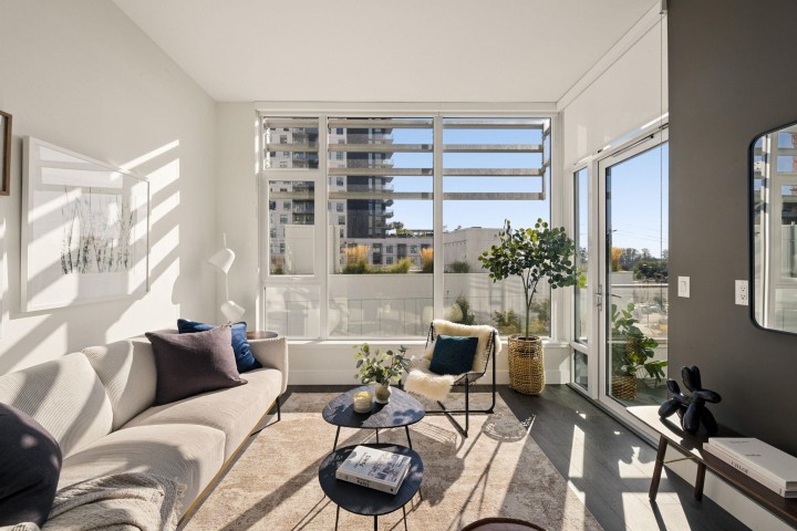 Photo 1 at 407 - 3438 Sawmill Crescent, South Marine, Vancouver East
