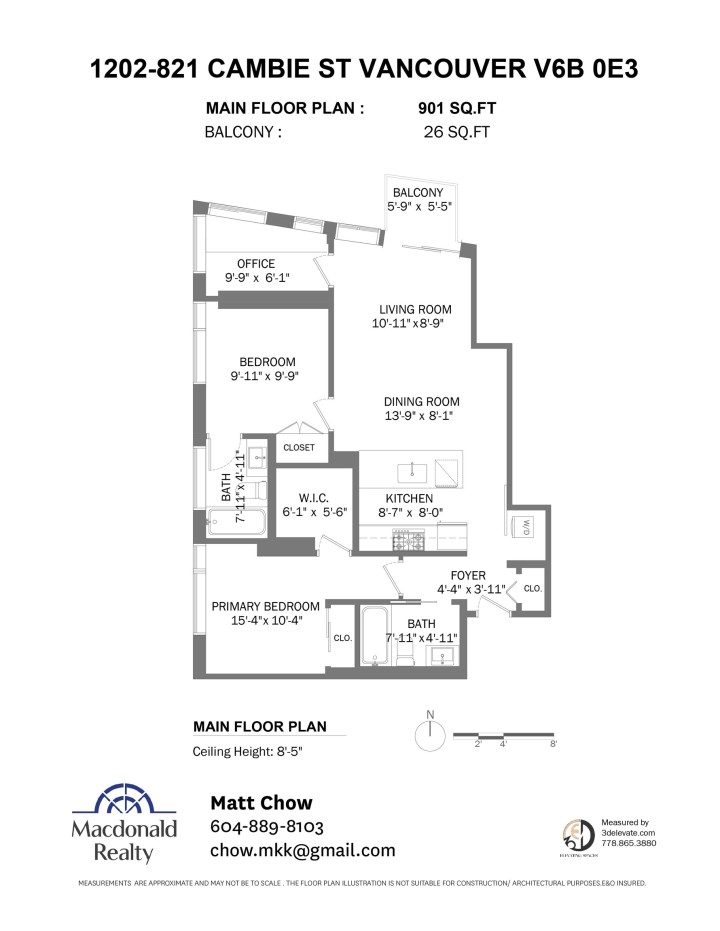 Photo 19 at 1202 - 821 Cambie Street, Downtown VW, Vancouver West