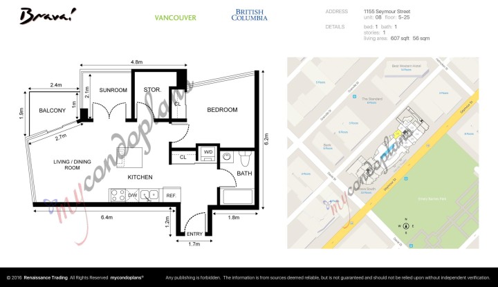 Photo 23 at 2508 - 1155 Seymour Street, Downtown VW, Vancouver West
