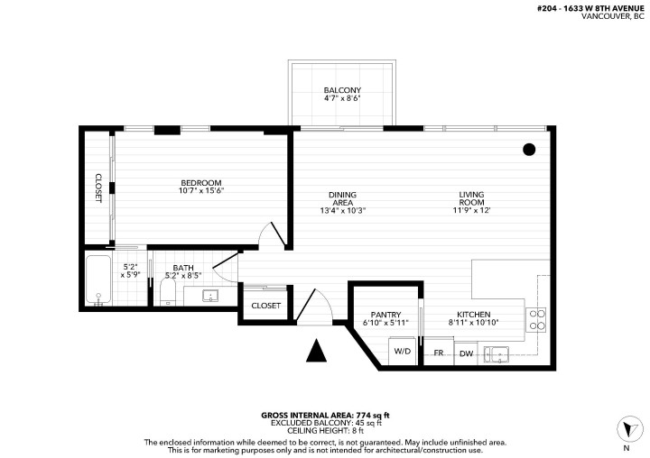 Photo 37 at 204 - 1633 W 8th Avenue, Fairview VW, Vancouver West