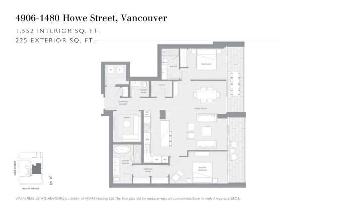 Photo 16 at 4906 - 1480 Howe Street, Yaletown, Vancouver West