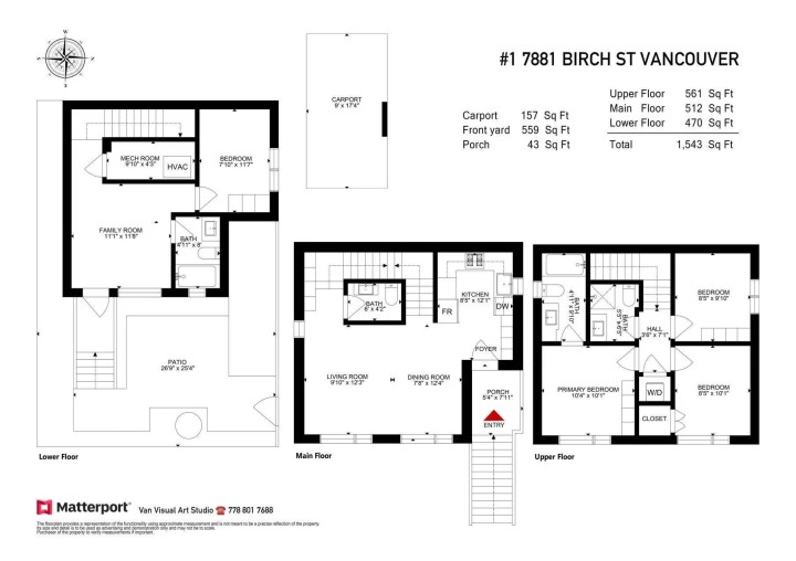 Photo 20 at 1 - 7881 Birch Street, Marpole, Vancouver West