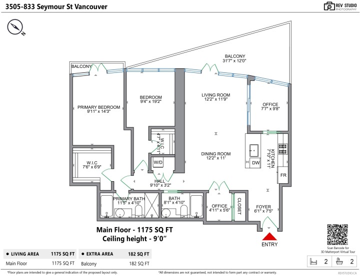 Photo 40 at 3505 - 833 Seymour Street, Downtown VW, Vancouver West