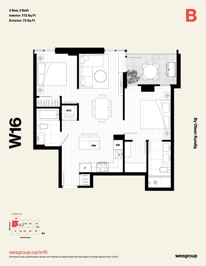 Photo 9 at 309 - 480 W 16th Avenue, Cambie, Vancouver West