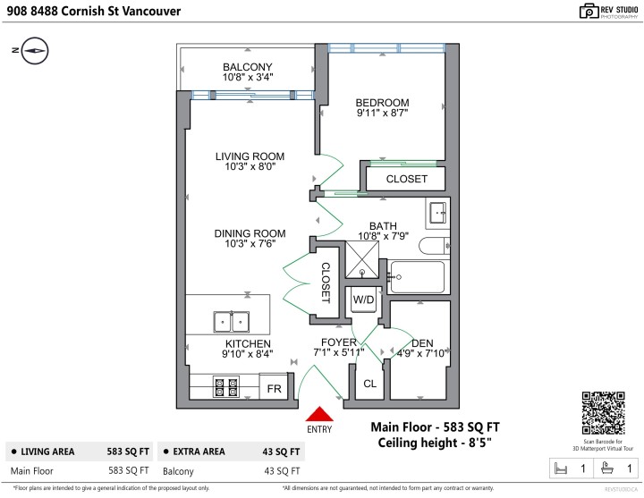 Photo 17 at 908 - 8488 Cornish Street, S.W. Marine, Vancouver West