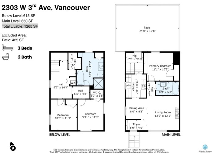 Photo 2 at 2303 W 3rd Avenue, Kitsilano, Vancouver West
