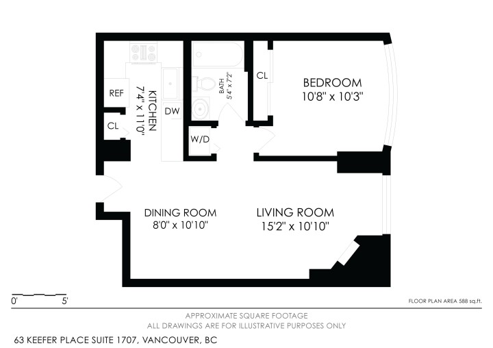 Photo 24 at 1707 - 63 Keefer Place, Downtown VW, Vancouver West