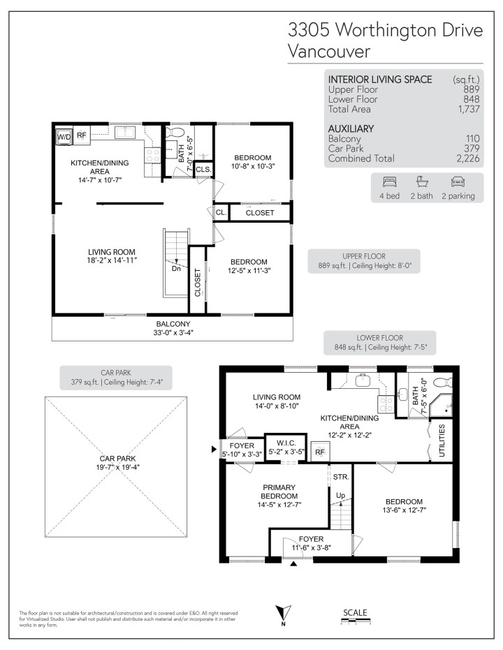 Photo 13 at 3305 Worthington Drive, Renfrew Heights, Vancouver East
