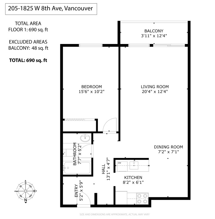 Photo 27 at 205 - 1825 W 8th Avenue, Kitsilano, Vancouver West