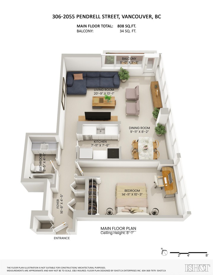 Photo 27 at 306 - 2055 Pendrell Street, West End VW, Vancouver West