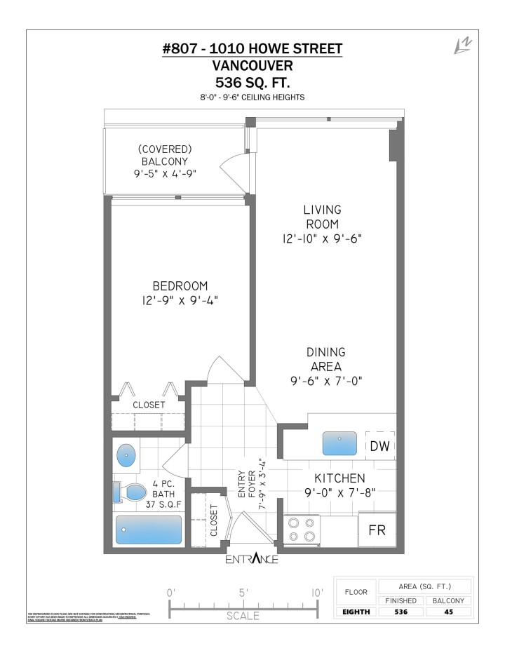 Photo 19 at 807 - 1010 Howe Street, Downtown VW, Vancouver West