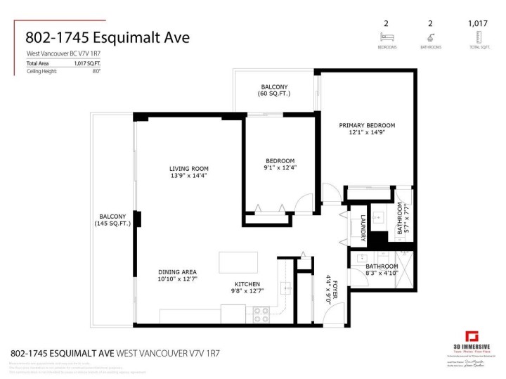 Photo 40 at 802 - 1745 Esquimalt Avenue, Ambleside, West Vancouver