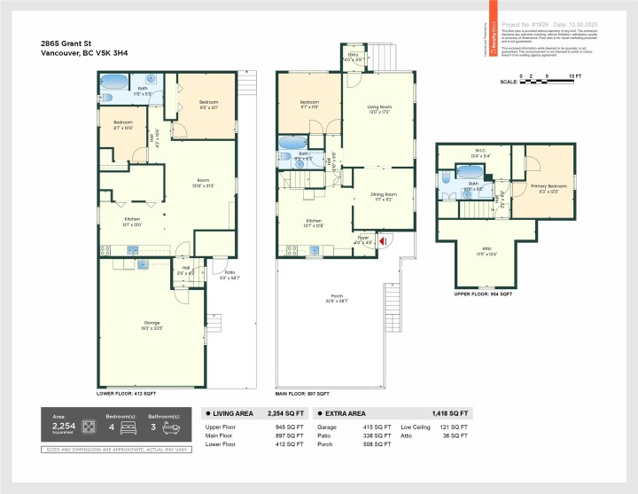 Photo 7 at 2865 Grant Street, Renfrew VE, Vancouver East