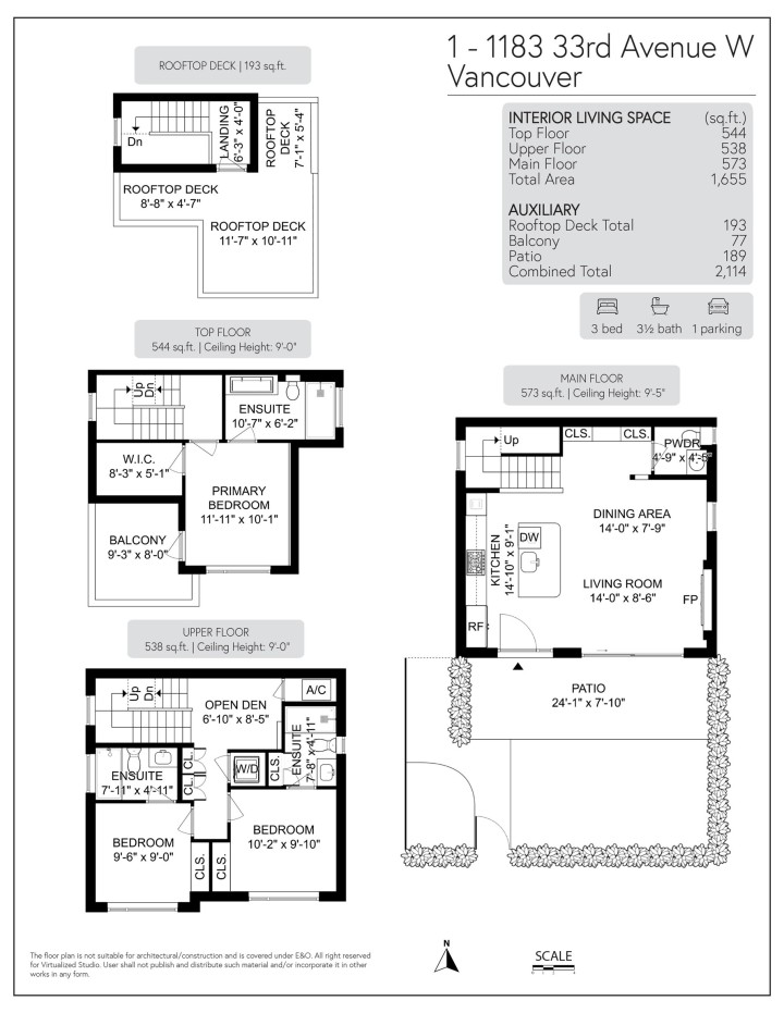 Photo 18 at 1 - 1183 W 33rd Avenue, Shaughnessy, Vancouver West