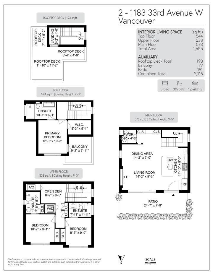 Photo 18 at 2 - 1183 W 33rd Avenue, Shaughnessy, Vancouver West
