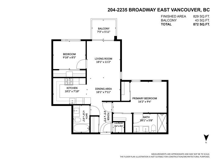 Photo 27 at 204 - 2235 E Broadway Street, Grandview Woodland, Vancouver East