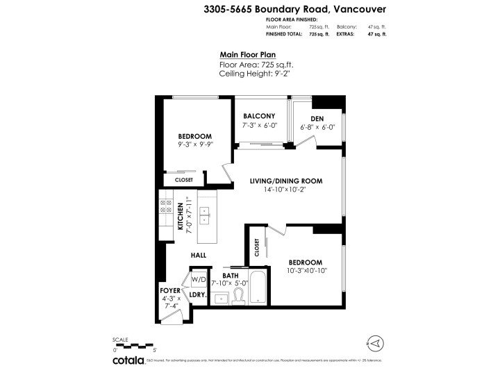 Photo 3 at 3305 - 5665 Boundary Road, Collingwood VE, Vancouver East