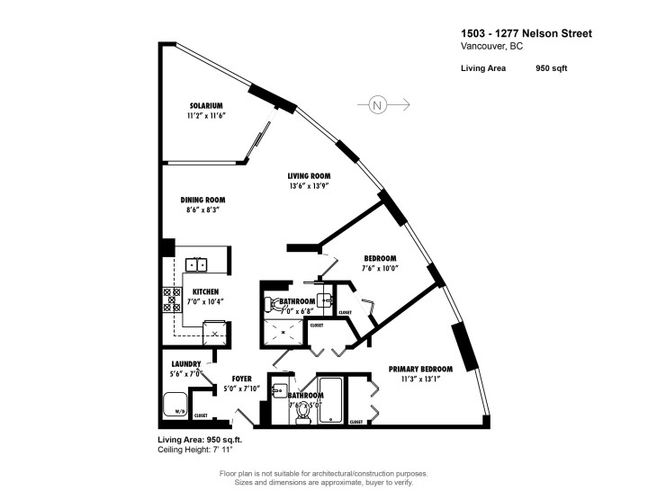 Photo 23 at 1503 - 1277 Nelson Street, West End VW, Vancouver West