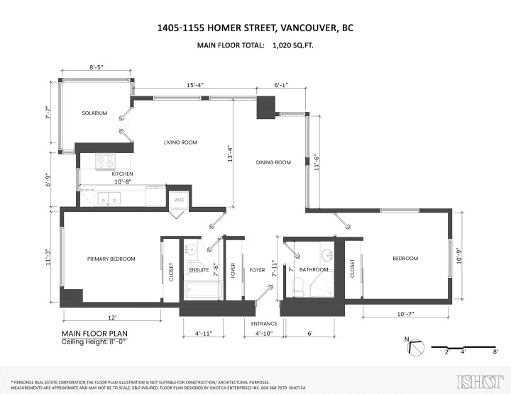 Photo 2 at 1405 - 1155 Homer Street, Yaletown, Vancouver West
