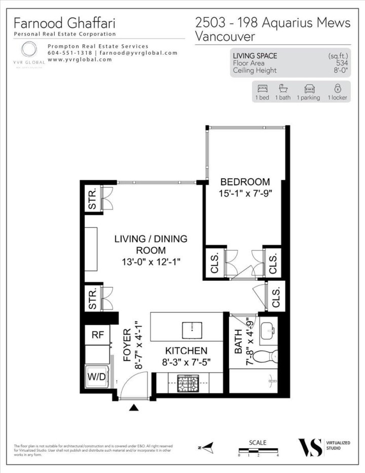 Photo 25 at 2503 - 198 Aquarius Mews, Yaletown, Vancouver West