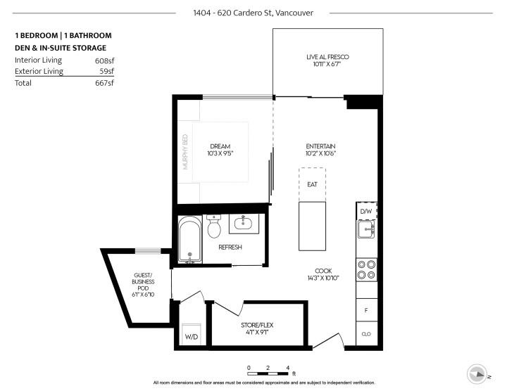 Photo 26 at 1404 - 620 Cardero Street, Coal Harbour, Vancouver West