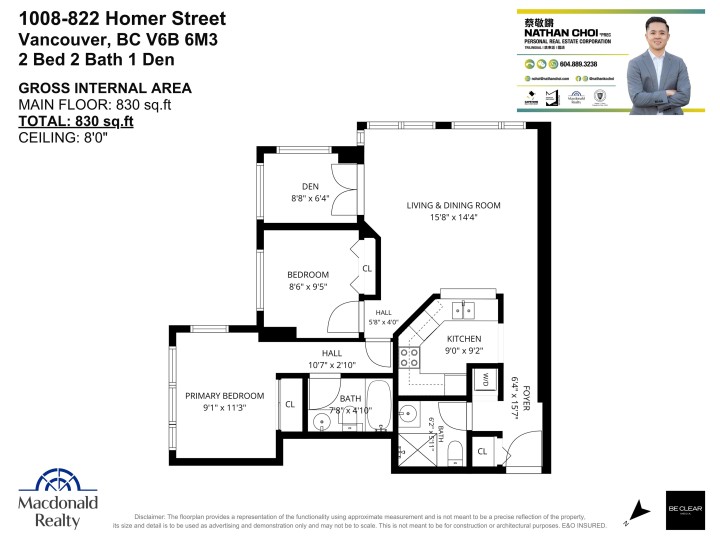 Photo 39 at 1008 - 822 Homer Street, Downtown VW, Vancouver West