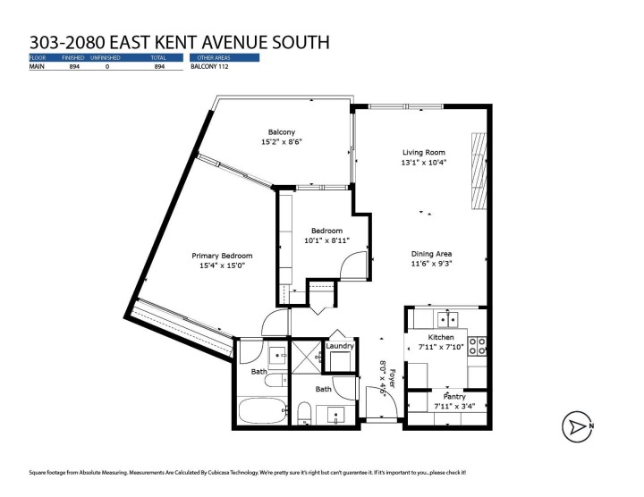 Photo 40 at 303 - 2080 E Kent Avenue South, South Marine, Vancouver East