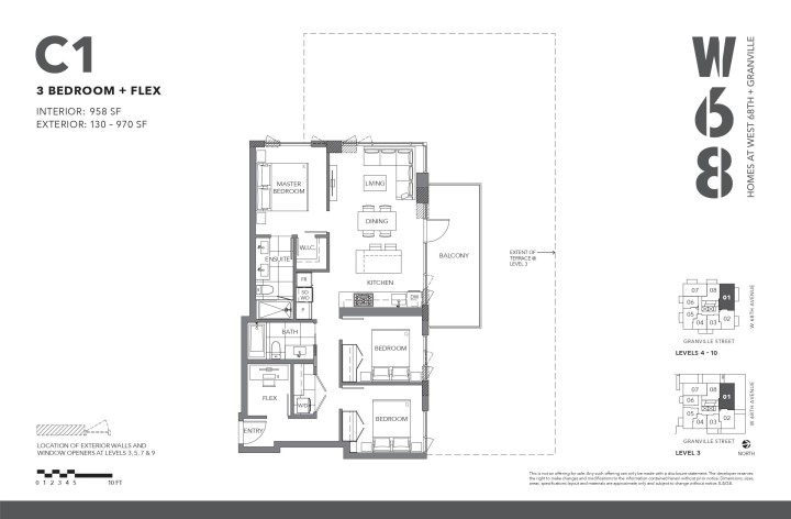 Photo 3 at 1001 - 8415 Granville Street, S.W. Marine, Vancouver West