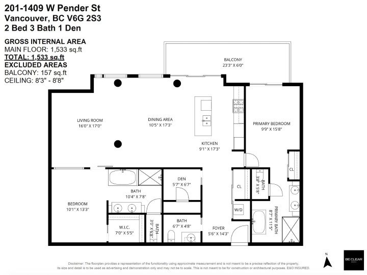 Photo 33 at 201 - 1409 W Pender Street, Coal Harbour, Vancouver West