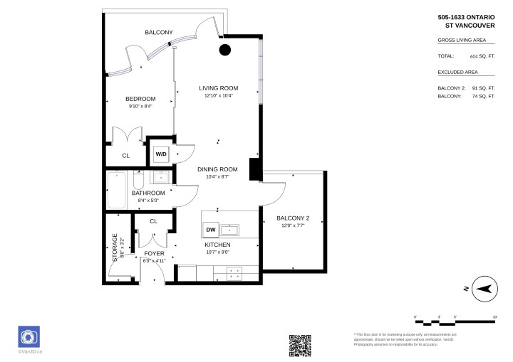 Photo 30 at 505 - 1633 Ontario Street, False Creek, Vancouver West