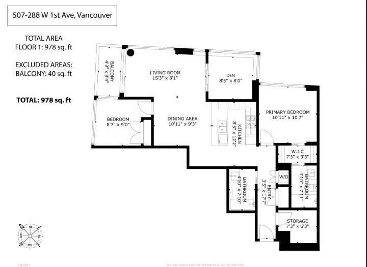 Photo 30 at 507 - 288 W 1st Avenue, False Creek, Vancouver West
