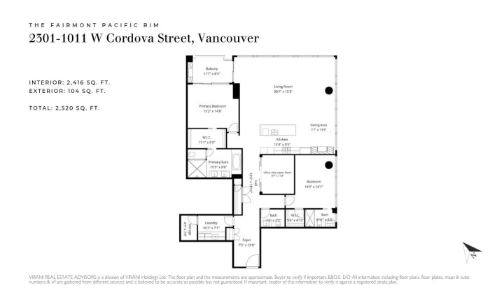Photo 17 at 2301 - 1011 W Cordova Street, Coal Harbour, Vancouver West
