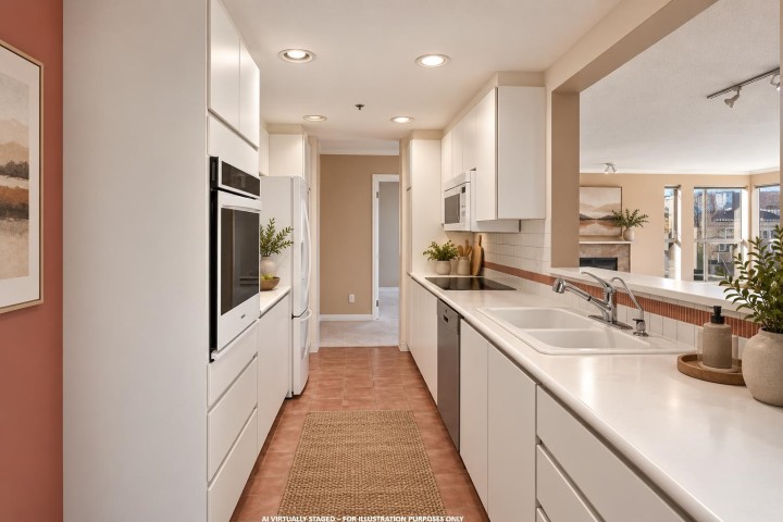 Photo 7 at 305 - 1551 Mariner Walk, False Creek, Vancouver West