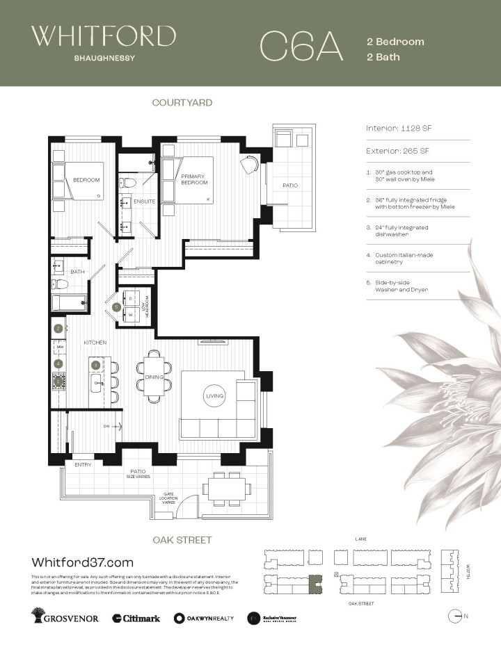 Photo 11 at 187 - 5433 Oak Street, Shaughnessy, Vancouver West