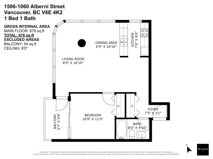 Photo 4 at 1506 - 1060 Alberni Street, West End VW, Vancouver West