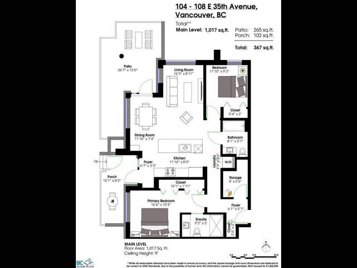 Photo 35 at 104 - 108 E 35th Avenue, Main, Vancouver East