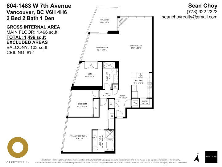 Photo 40 at 804 - 1483 W 7th Avenue, Fairview VW, Vancouver West