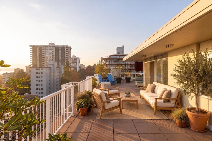 Photo 13 at 701 - 1425 Esquimalt Avenue, Ambleside, West Vancouver