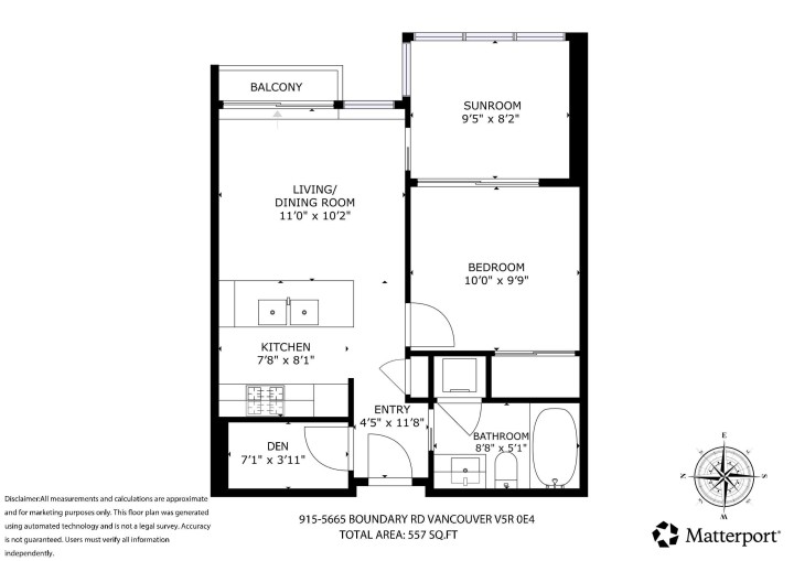 Photo 14 at 915 - 5665 Boundary Road, Collingwood VE, Vancouver East