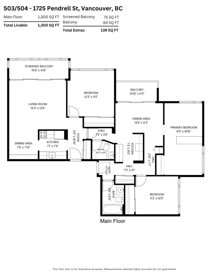 Photo 35 at 503-504 - 1725 Pendrell Street, West End VW, Vancouver West