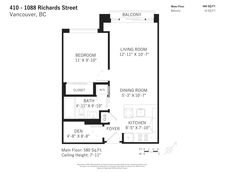Photo 30 at 410 - 1088 Richards Street, Yaletown, Vancouver West