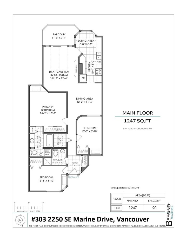 Photo 35 at 303 - 2250 Se Marine Drive, South Marine, Vancouver East