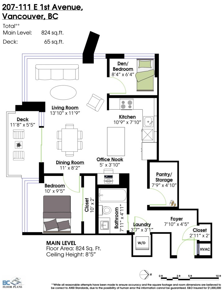 Photo 13 at 207 - 111 E 1st Avenue, Mount Pleasant VE, Vancouver East