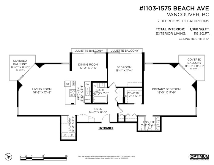 Photo 39 at 1103 - 1575 Beach Avenue, West End VW, Vancouver West