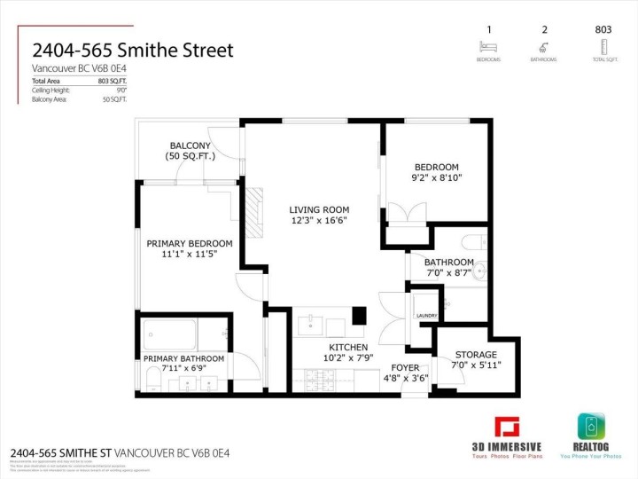 Photo 19 at 2404 - 565 Smithe Street, Downtown VW, Vancouver West