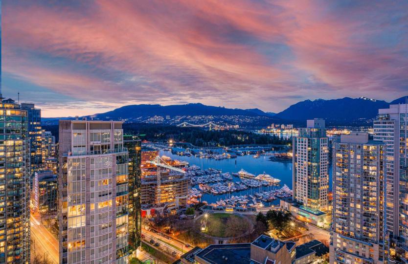 2802 - 1211 Melville Street, Coal Harbour, Vancouver West 