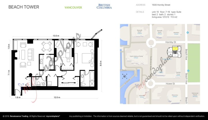 Photo 33 at 1510 - 1500 Hornby Street, Yaletown, Vancouver West