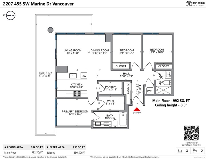 Photo 33 at 2207 - 455 Sw Marine Drive, Marpole, Vancouver West